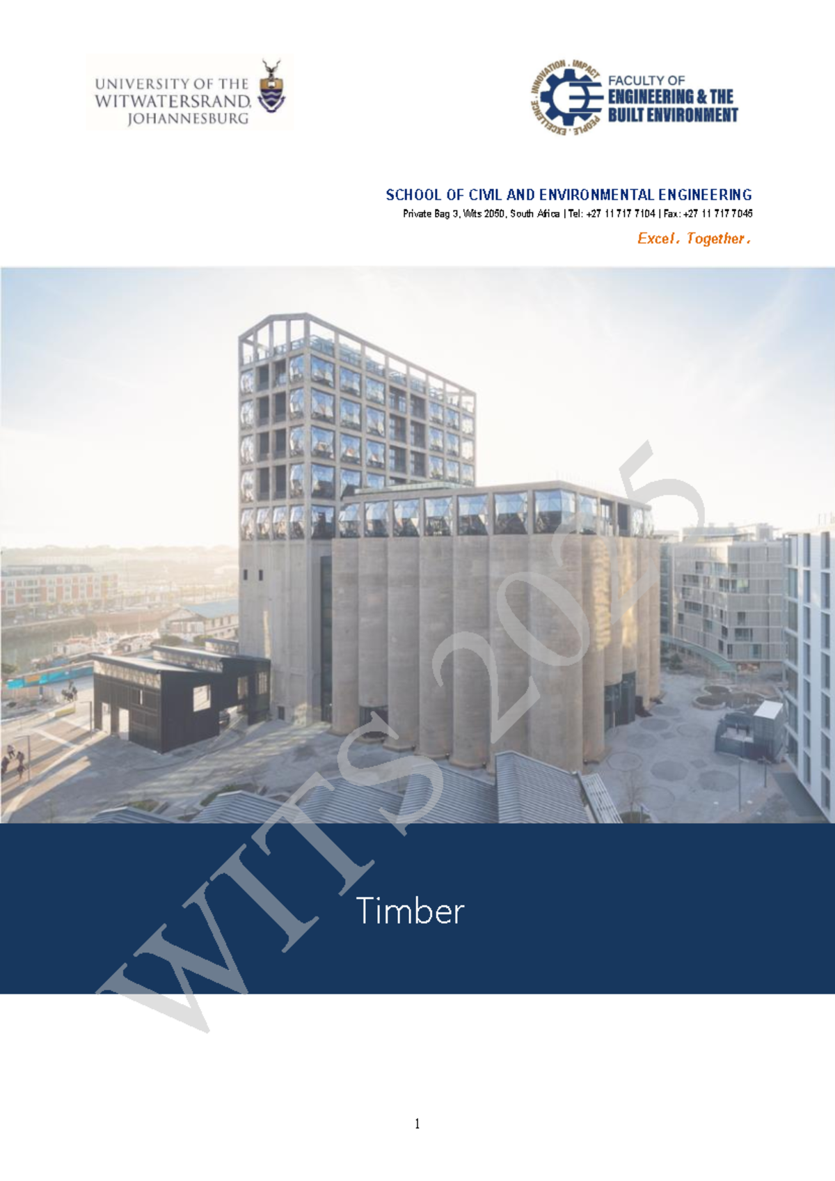 Timber Properties and Applications - Course Notes (CIVIL 101) - Studocu