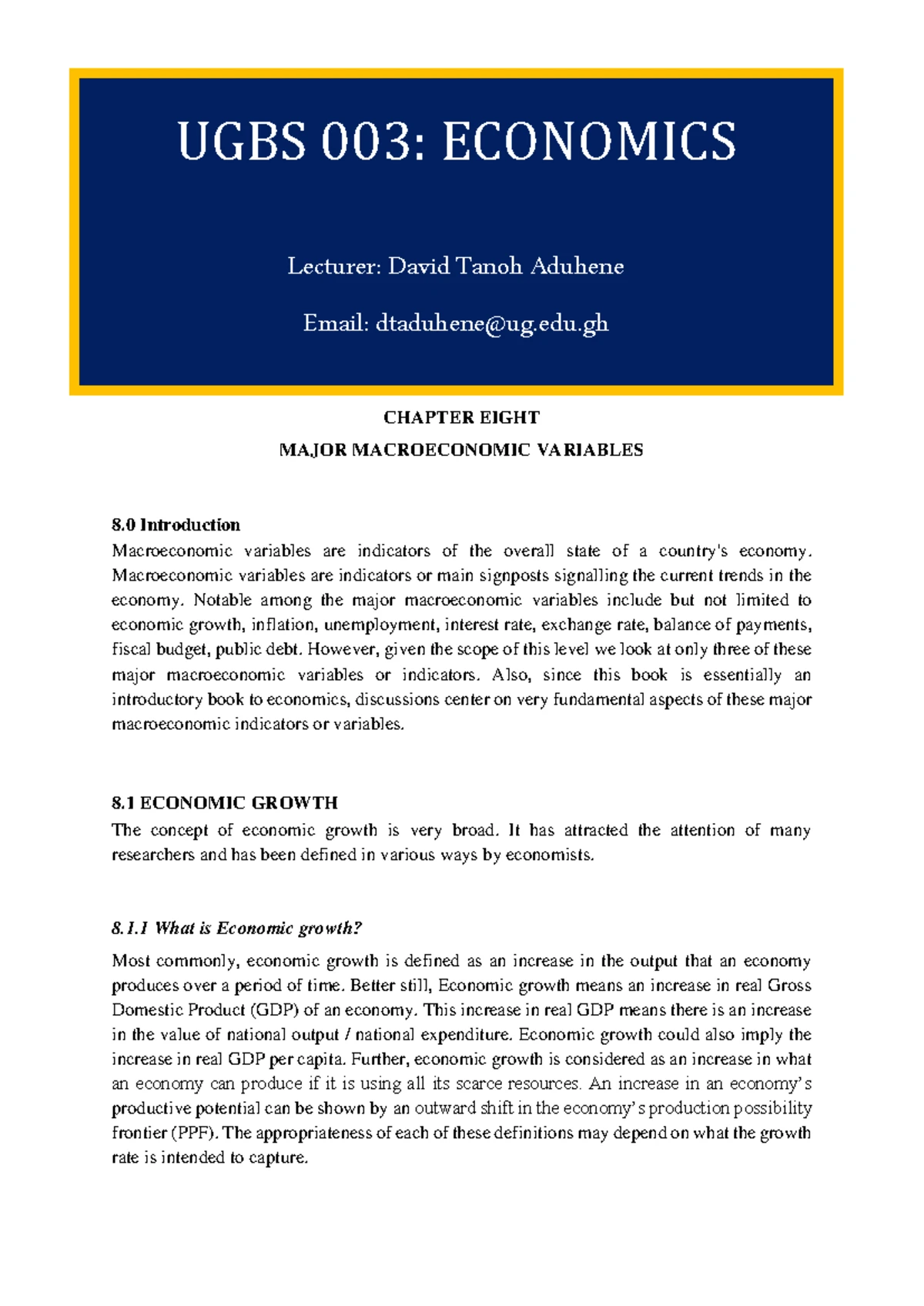 UGBS 003: Chapter 7 - Market Structures in Economics - Studocu