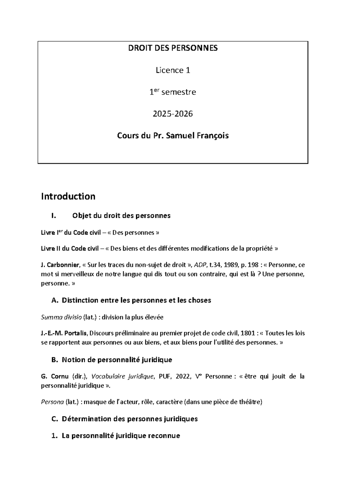 droit-des-personnes-licence-1-cours-du-pr-samuel-fran-ois-studocu