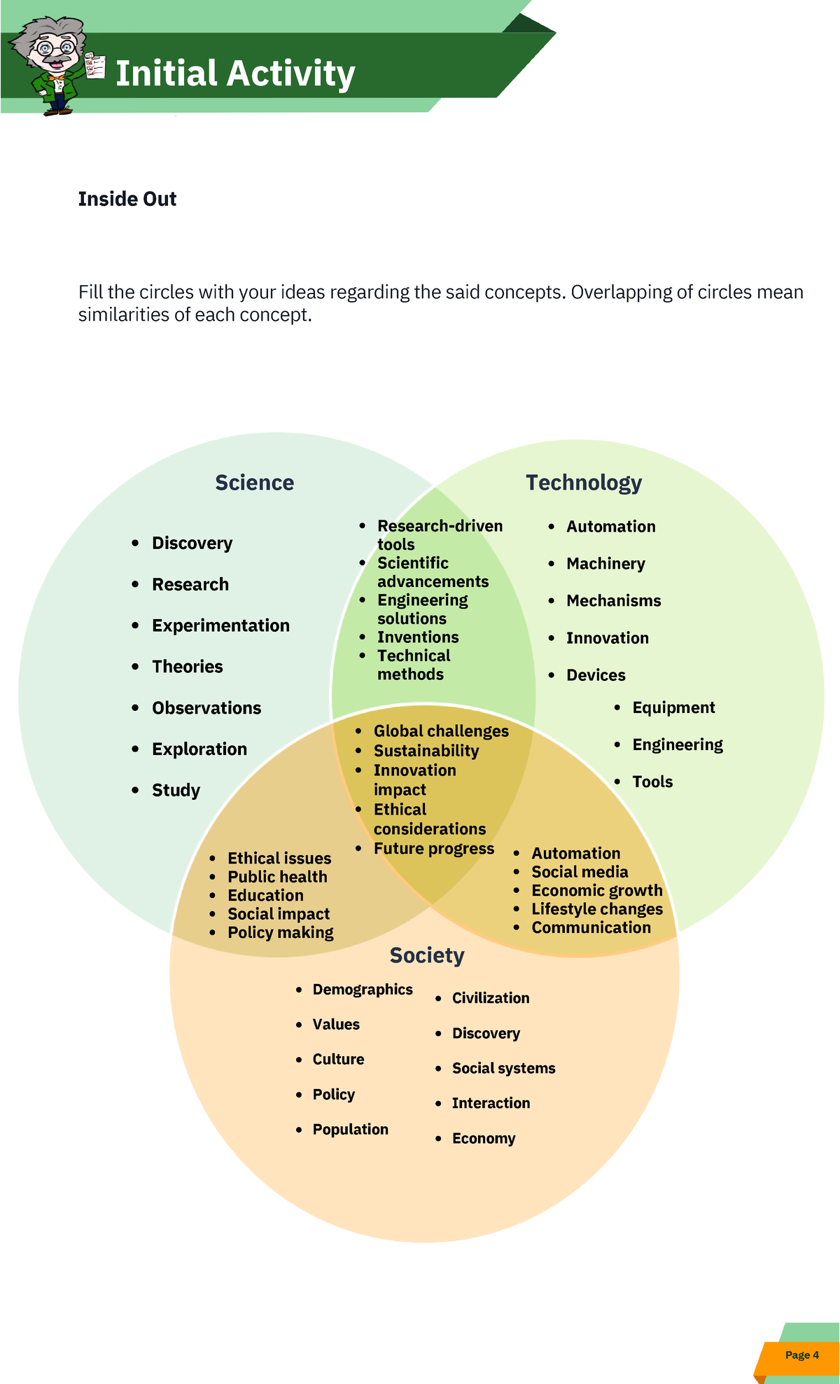 Science & Technology Insights: Inside Out Fillst Module Answers - Studocu