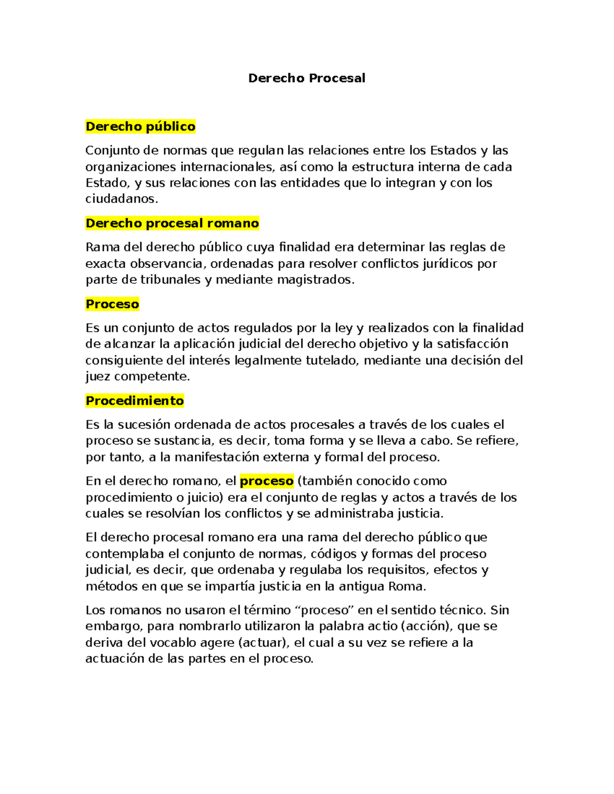Derecho Procesal Romano: Normas y Procedimientos (DERECHO 101) - Document Preview
