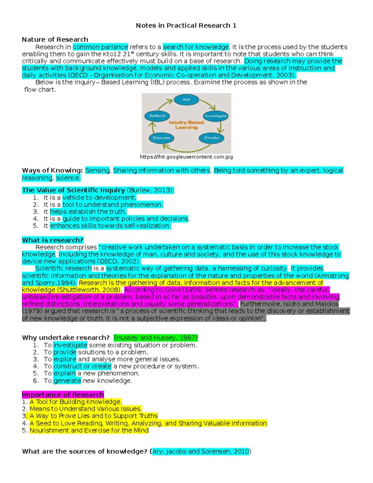 Practical Research 1: Understanding the Nature and Importance of ...