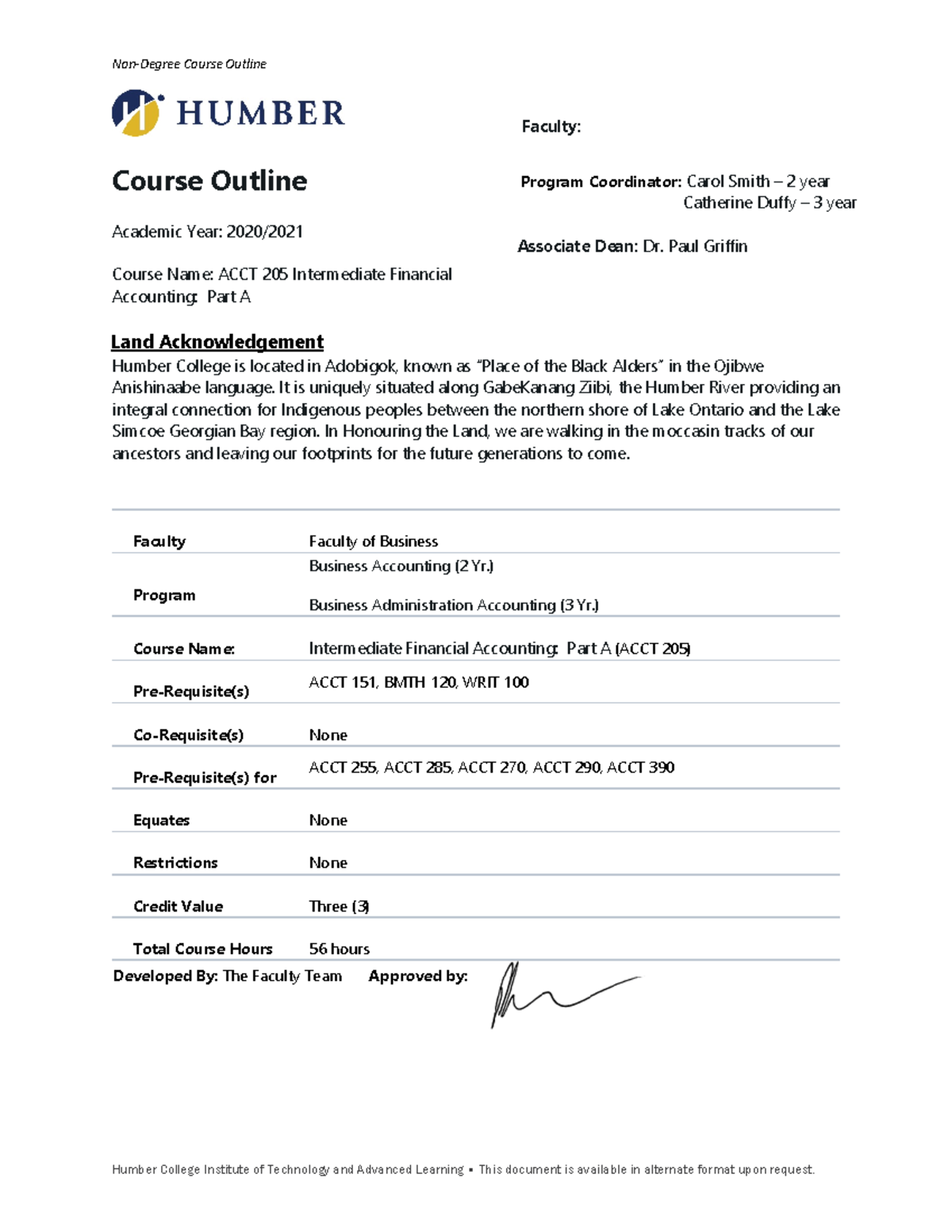 Intermediate Financial Accounting Part A 2020 Course Outline - Course ...