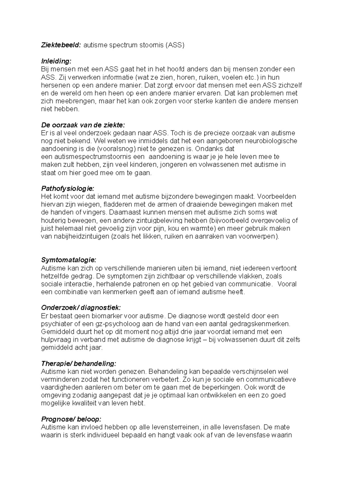 Rodeloper ASS - Autisme Spectrum Stoornis: Inzicht en Behandeling ...