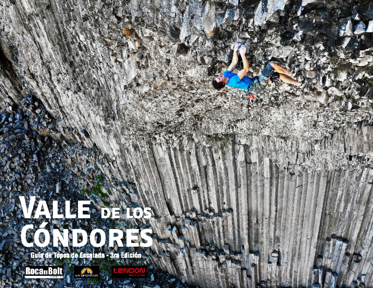 Guía de Escalada en el Valle de los Cóndores: Equipatón 2018-2019 - Document Preview