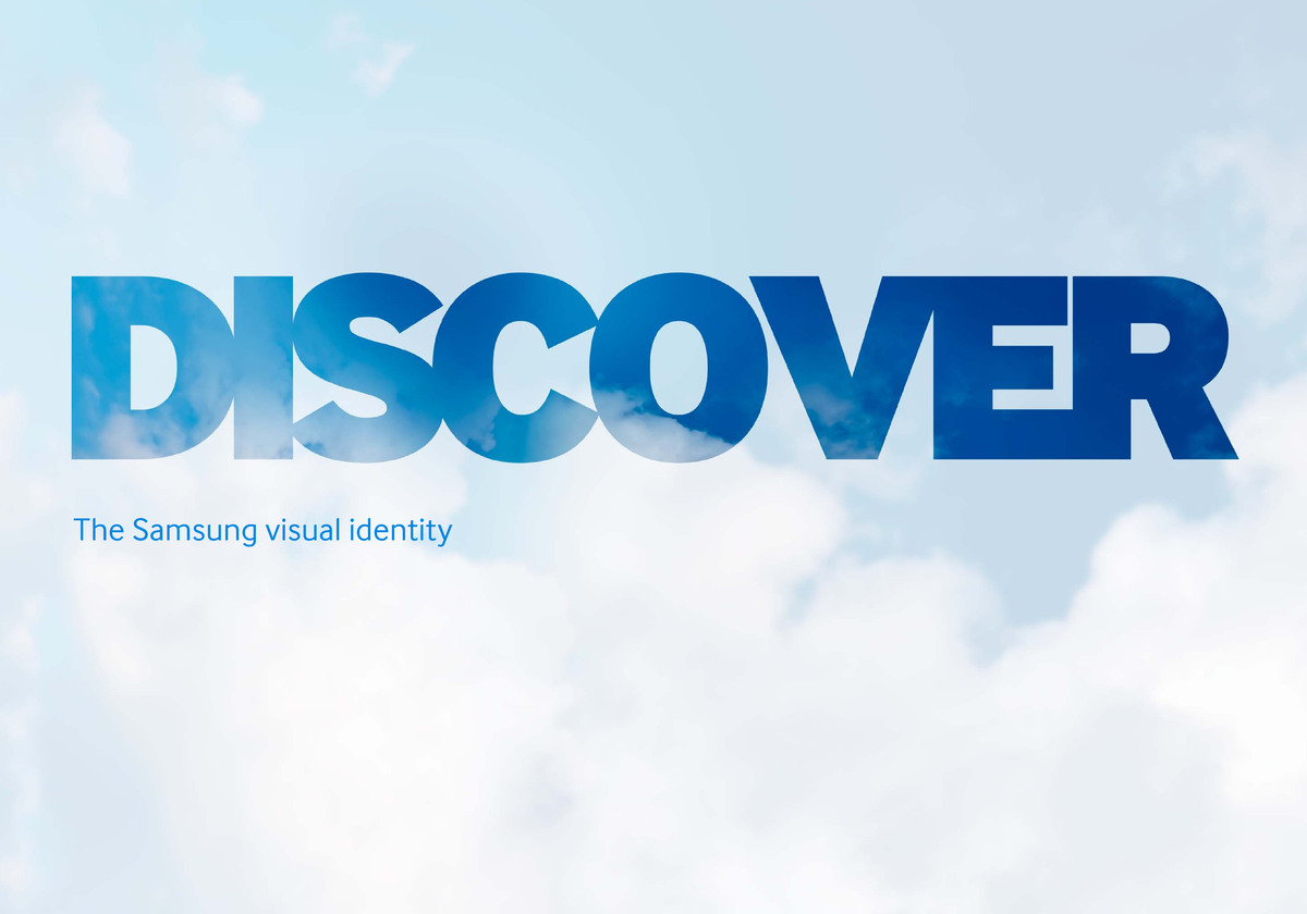 PGMT Assignment: Samsung Visual Identity Overview and Guidelines - Studocu
