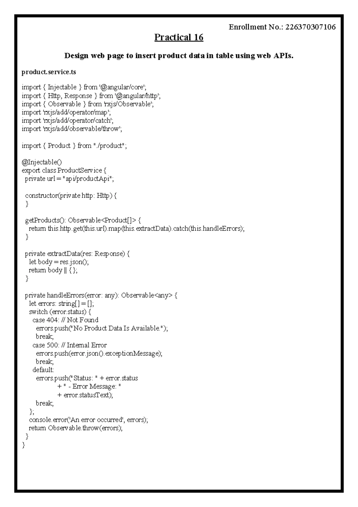 MPT 4 - Practical 4: Creating Web Page Components with Directives - Studocu