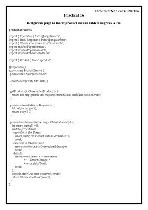 MPT 4 - Practical 4: Creating Web Page Components with Directives - Studocu