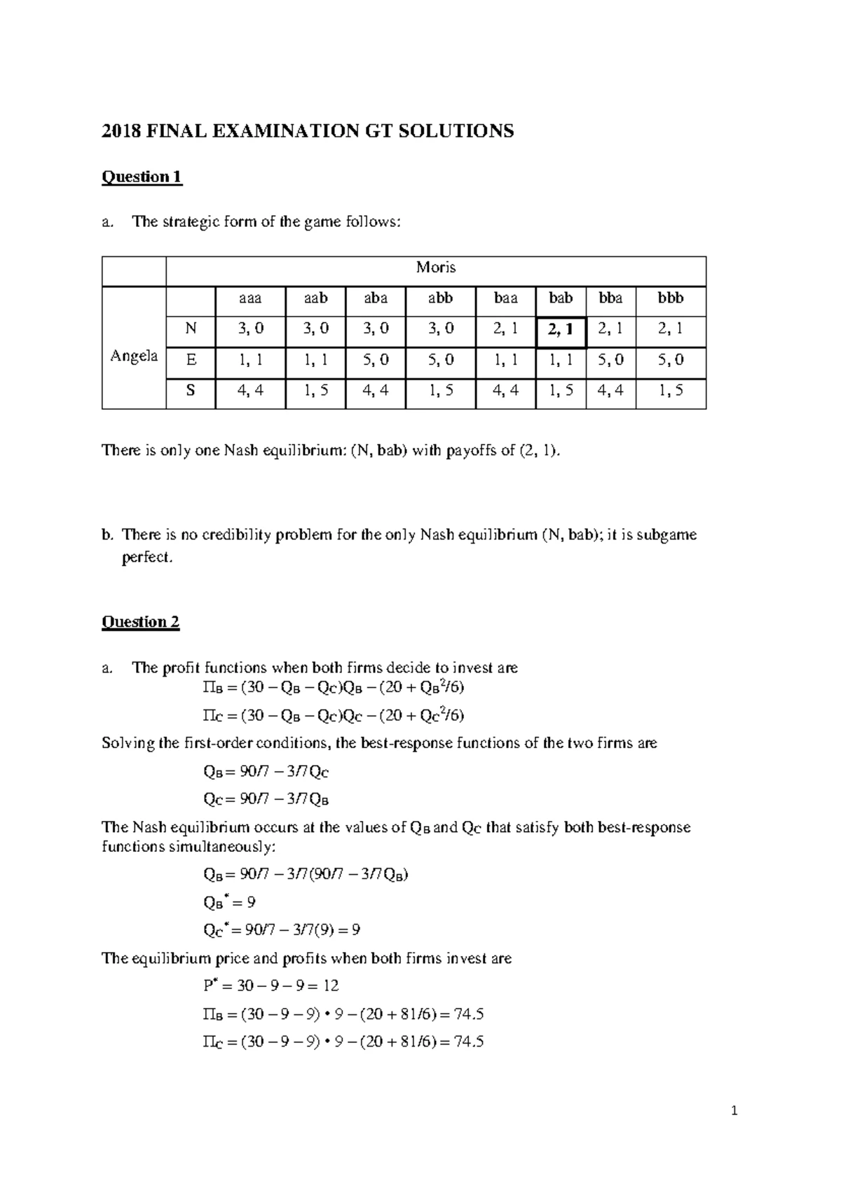 Assignment 3 232602254 - 1 ECON4036A –Advanced Microeconomics (Applied ...