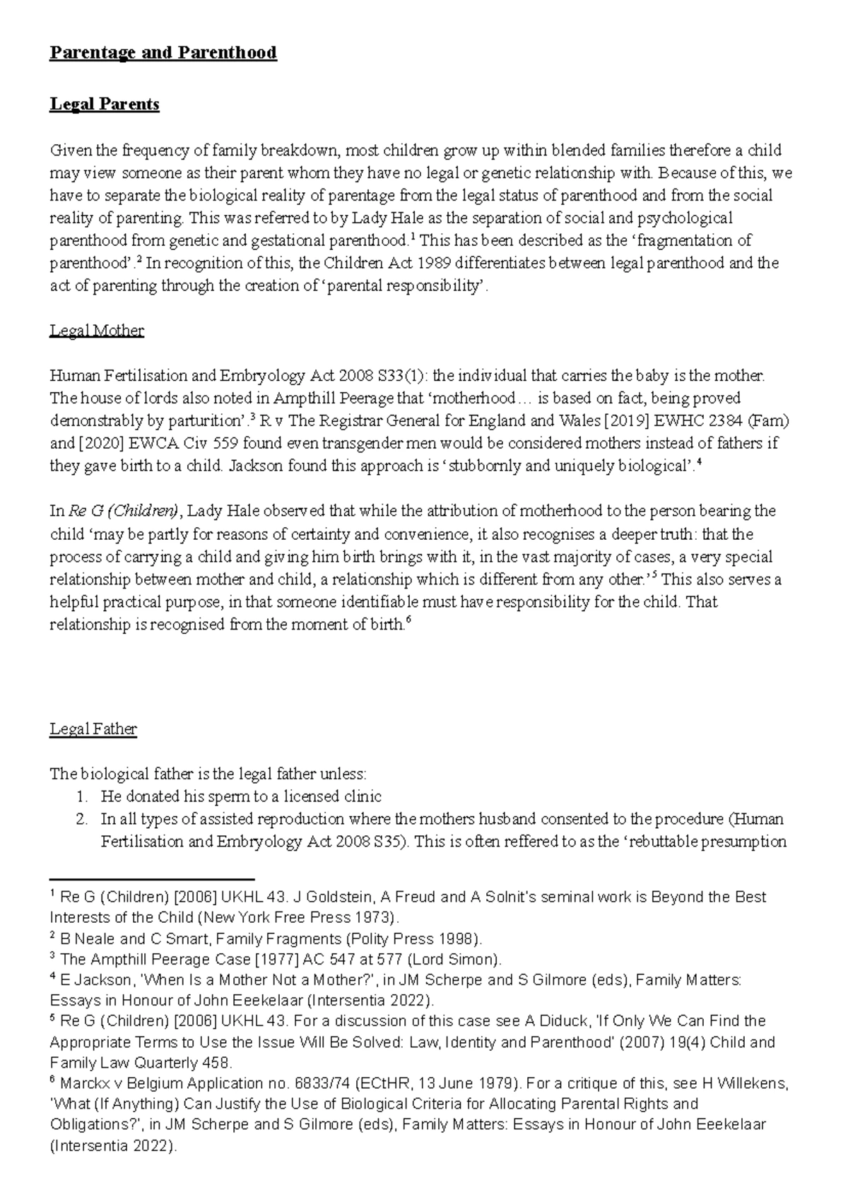 Parental Responsibility Essay: Evaluating Helen Reece's Argument in 12 ...