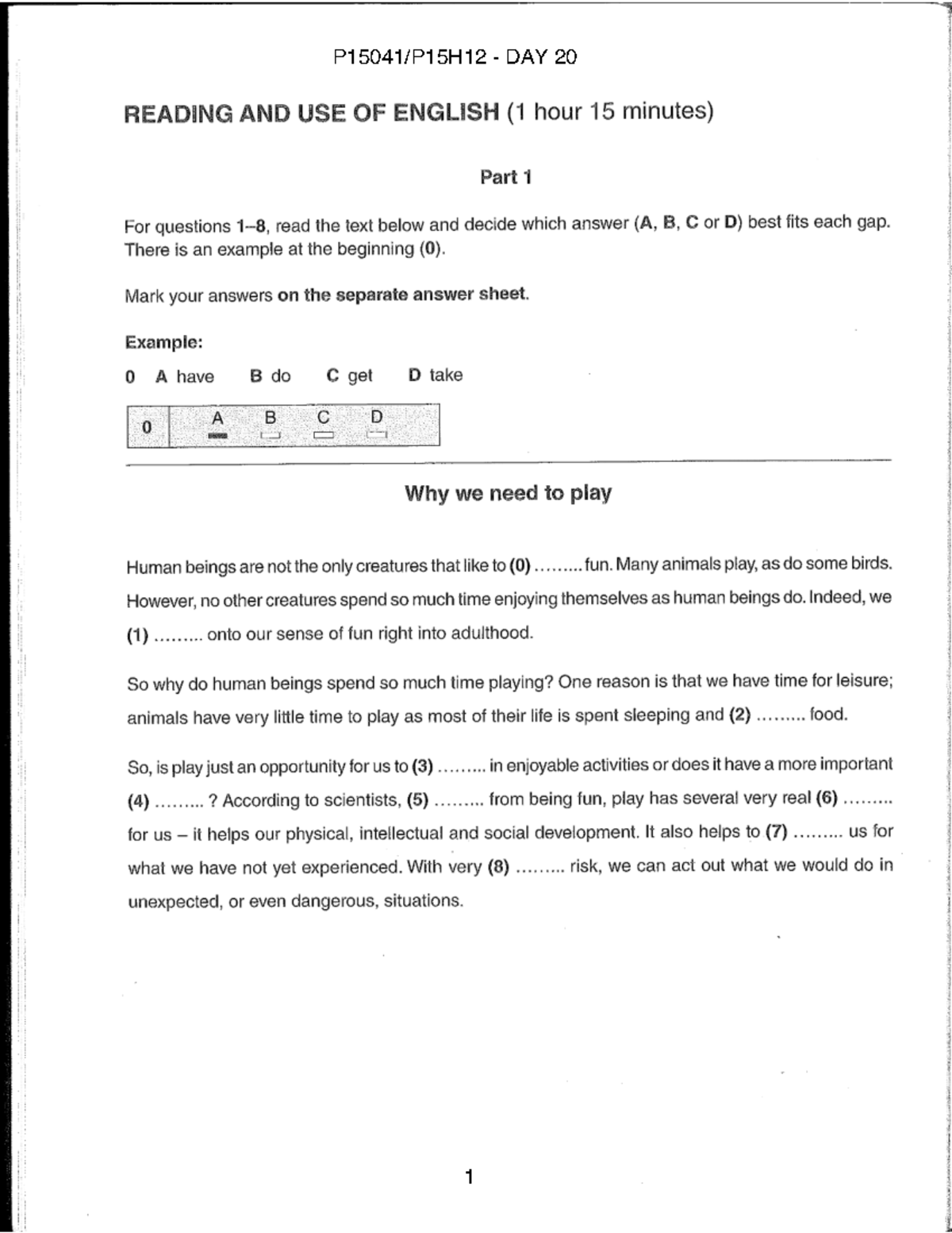 English 2 Reading & Listening Worksheets - Answer Keys - Studocu