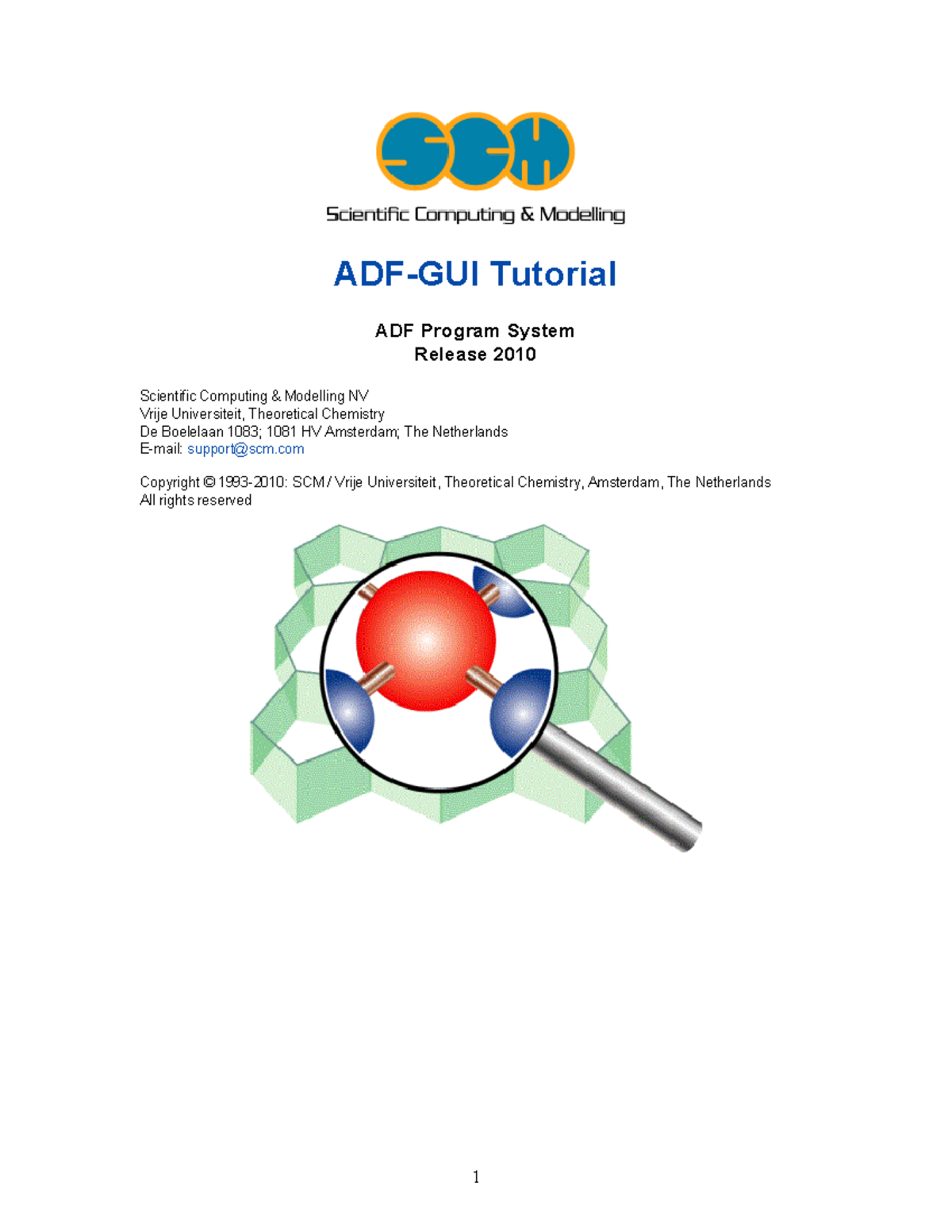 Adfgui tutorial - ADF-GUI Tutorial ADF Program System Release 2010 ...