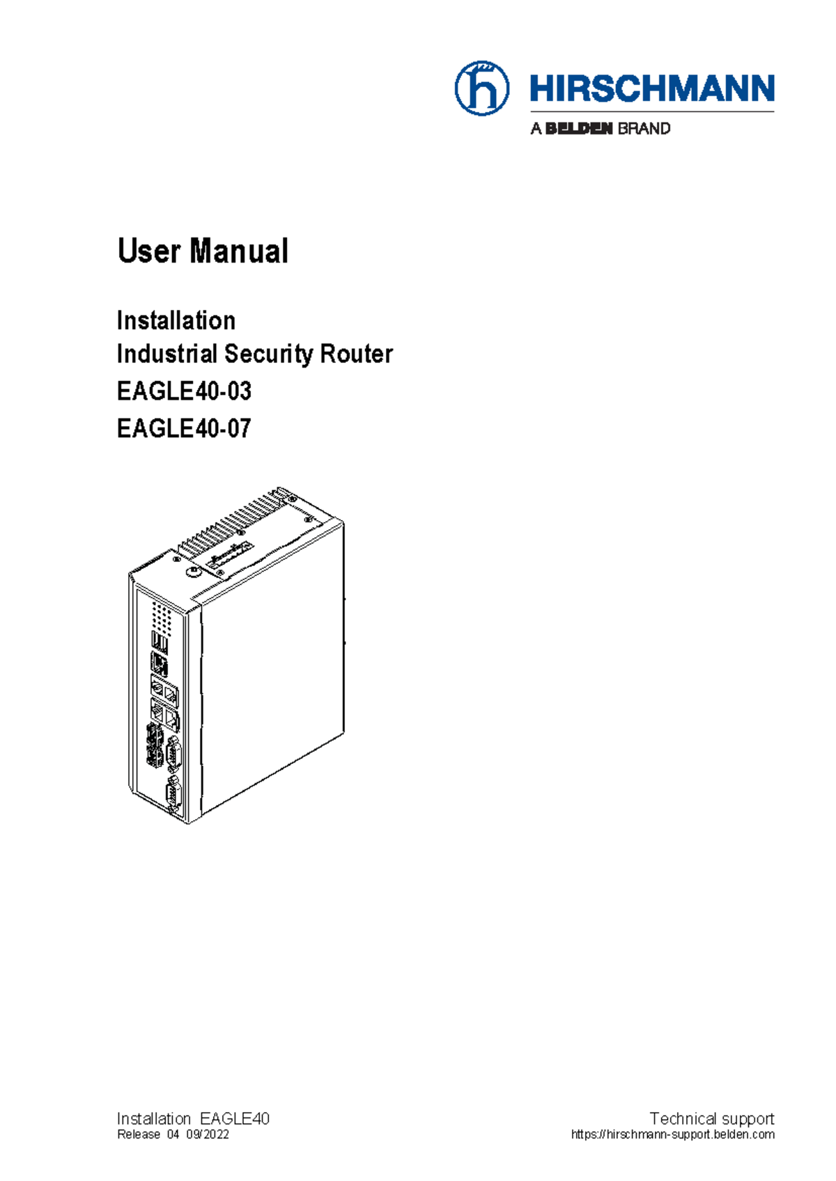 PDF 910224 - sách tường - Installation EAGLE Release 04 09/ Technical ...