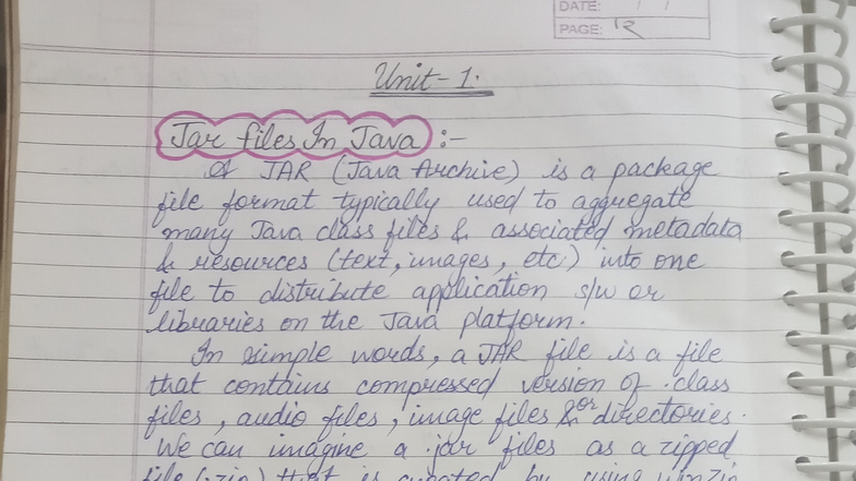 Java JAR Files: Creation, Viewing, and Execution Notes (CS101) - Studocu