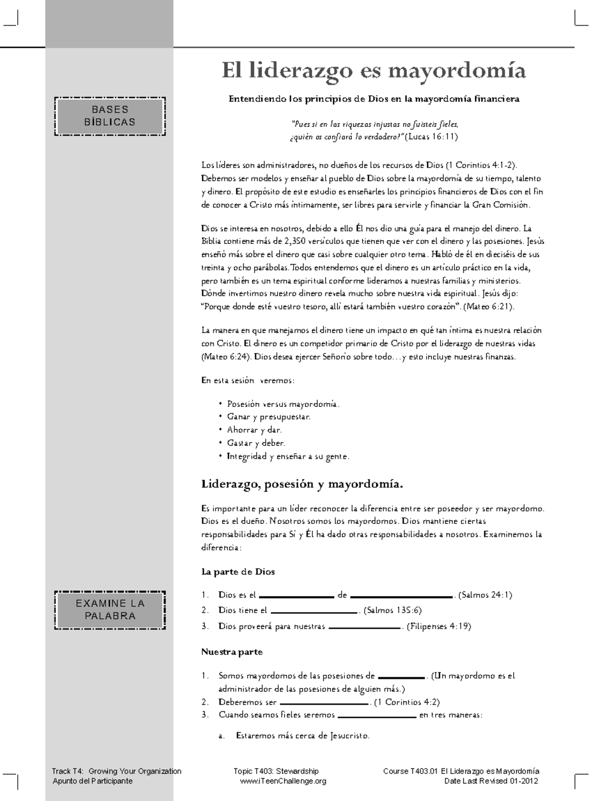 MLM VOL1 NB5 L2 SP - Requiero aprender - Los líderes son ...
