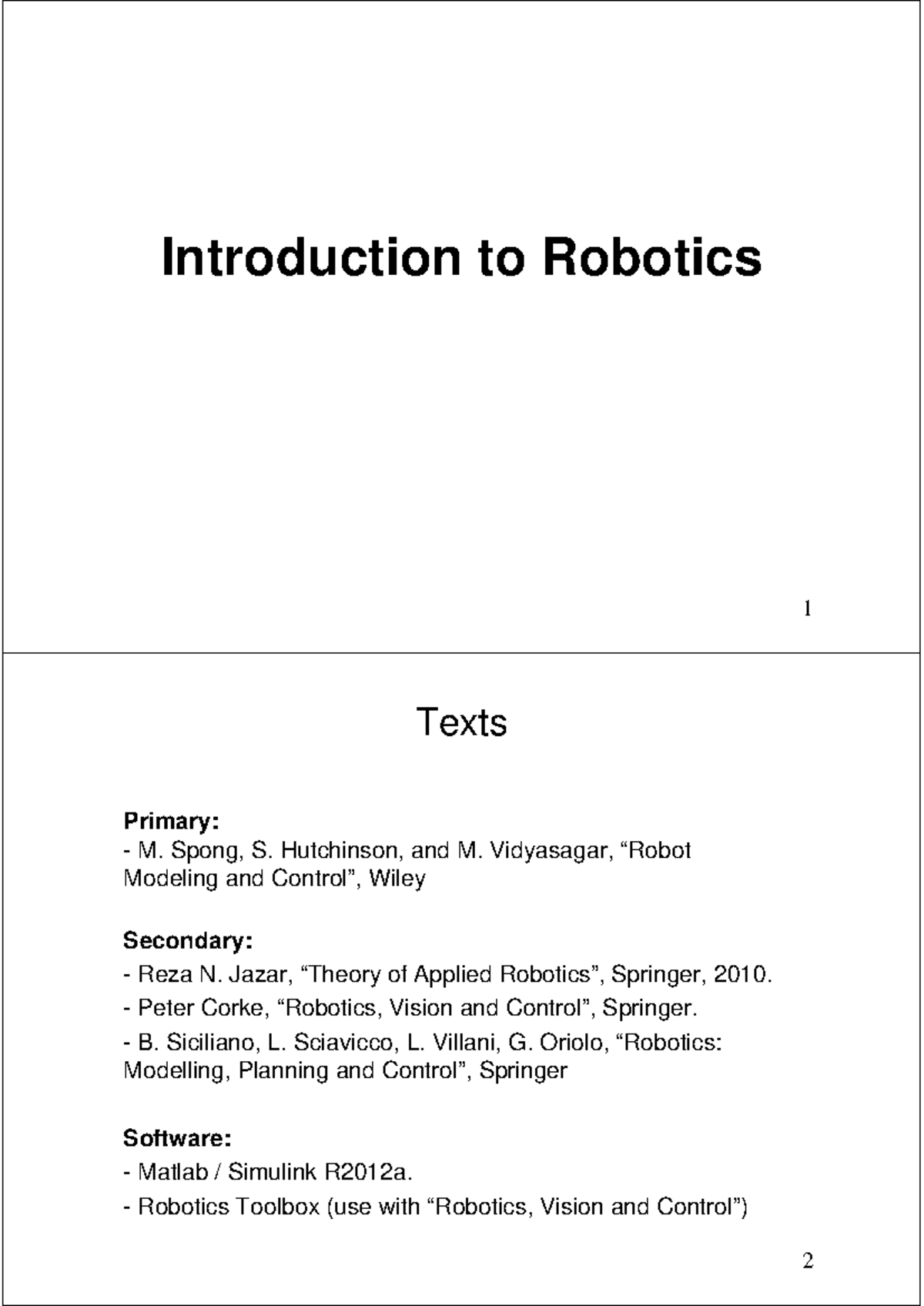 Chuong1_Gioithieuverobot - ####### 1 Introduction to Robotics Texts ...