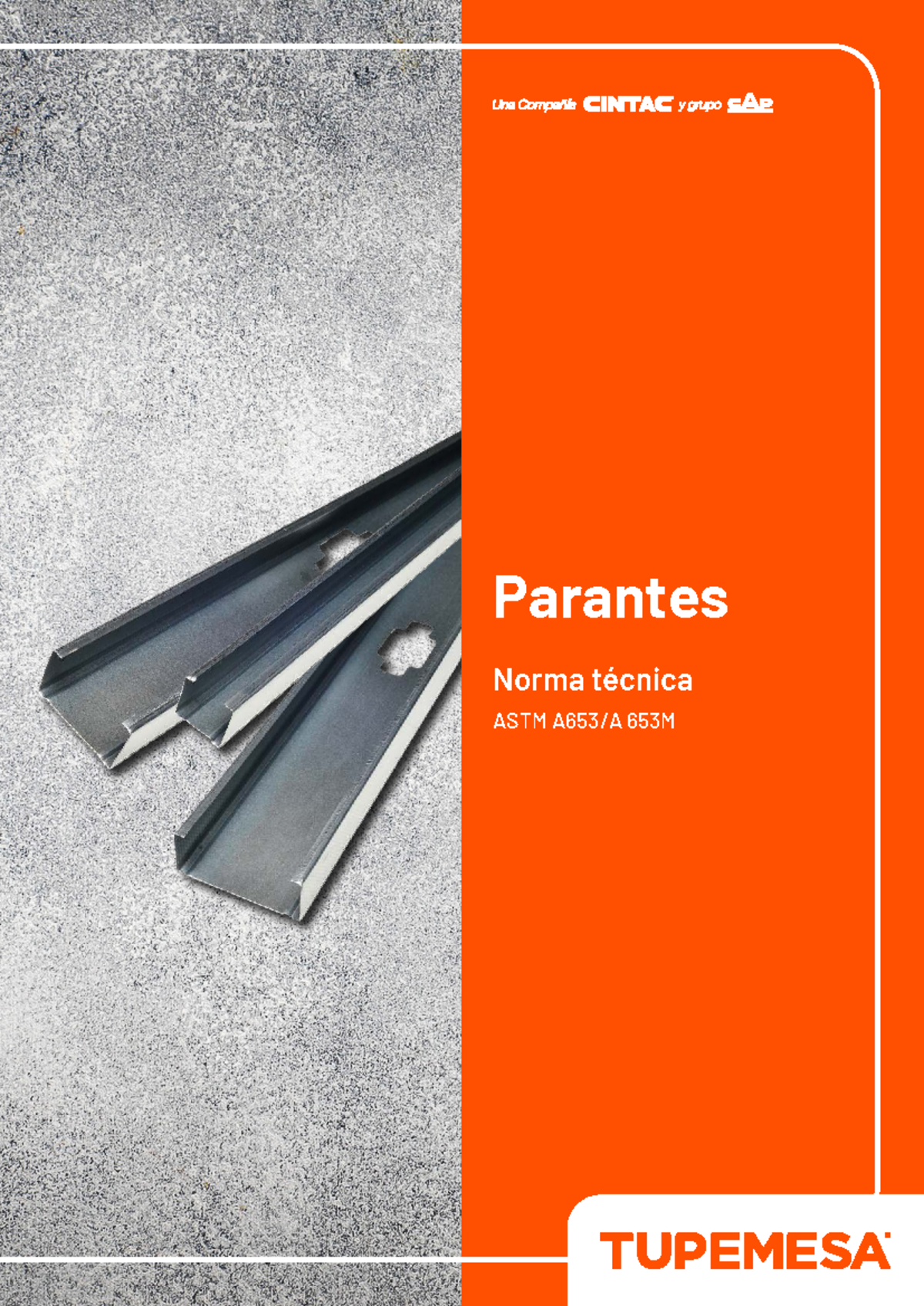 Ficha Técnica ASTM 653M: Parantes Galvanizados para Steel Frame - Studocu