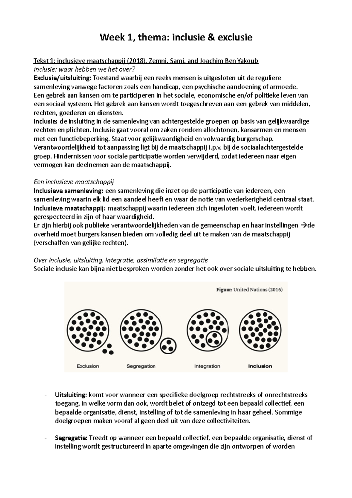 Inclusiviteit en Uitsluiting: Verkenning van Sociale Structuren ...