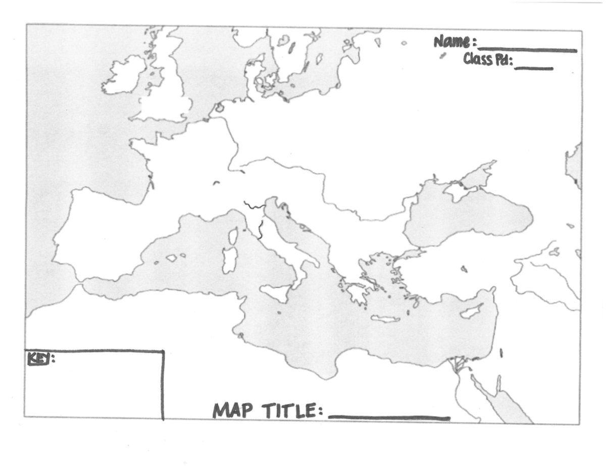 Ancient Rome Geography Map Activity: Class Notes and Key Insights - Studocu
