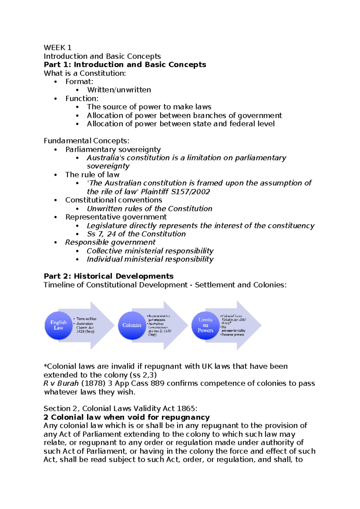 Week 1 - Constitution - WEEK 1 Introduction and Basic Concepts Part 1 ...