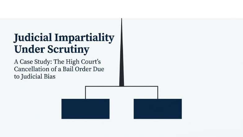 Judicial Impartiality Under Scrutiny: A Case Study on Bail Cancellation ...