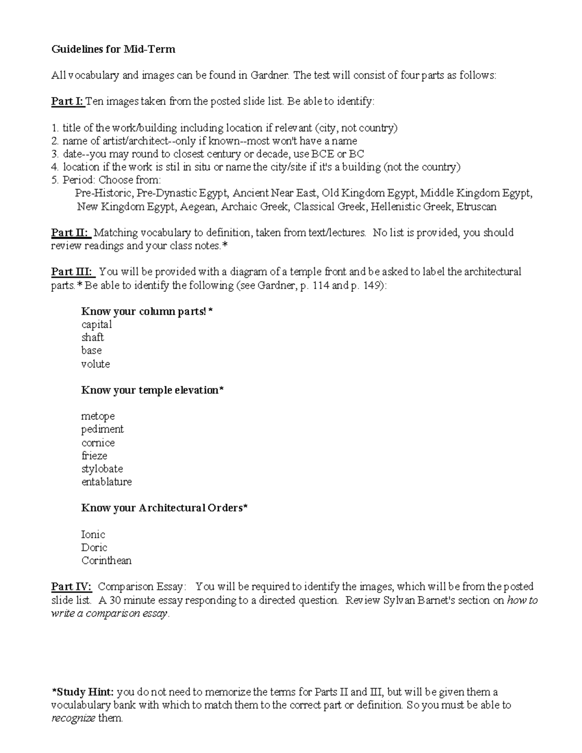 Midterm Study Guide for MT - Key Terms & Questions, Dr. Maxwell - Studocu