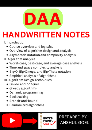 21-Day DSA Roadmap: Mastering Data Structures & Algorithms - Studocu