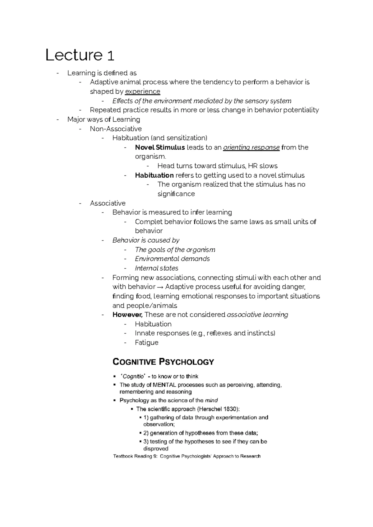 PSYC2050 Lecture 6: Attention Concepts and Theories (Sem 1 2024 ...