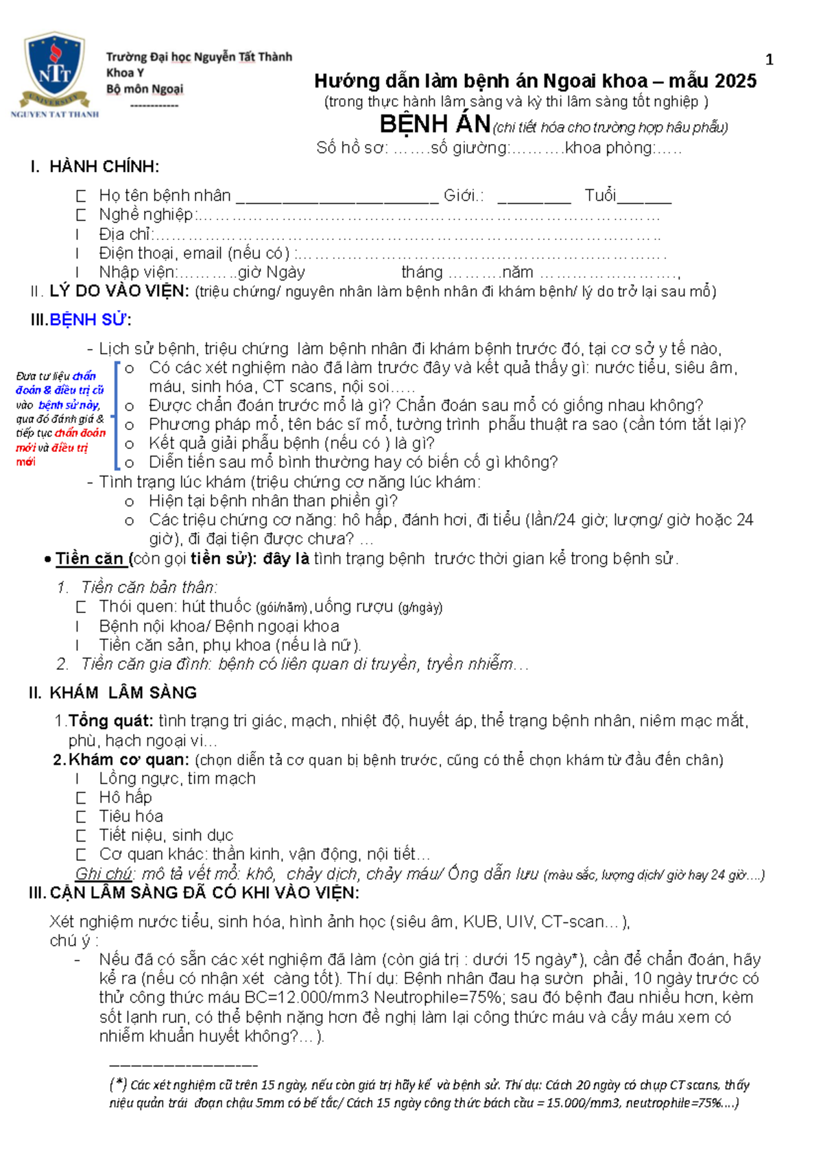 BỆNH ÁN K DẠ DÀY HẬU PHẪU GHI NHẬN BIẾN CHỨNG TẮC RUỘT DO DÍNH SAU MỔ