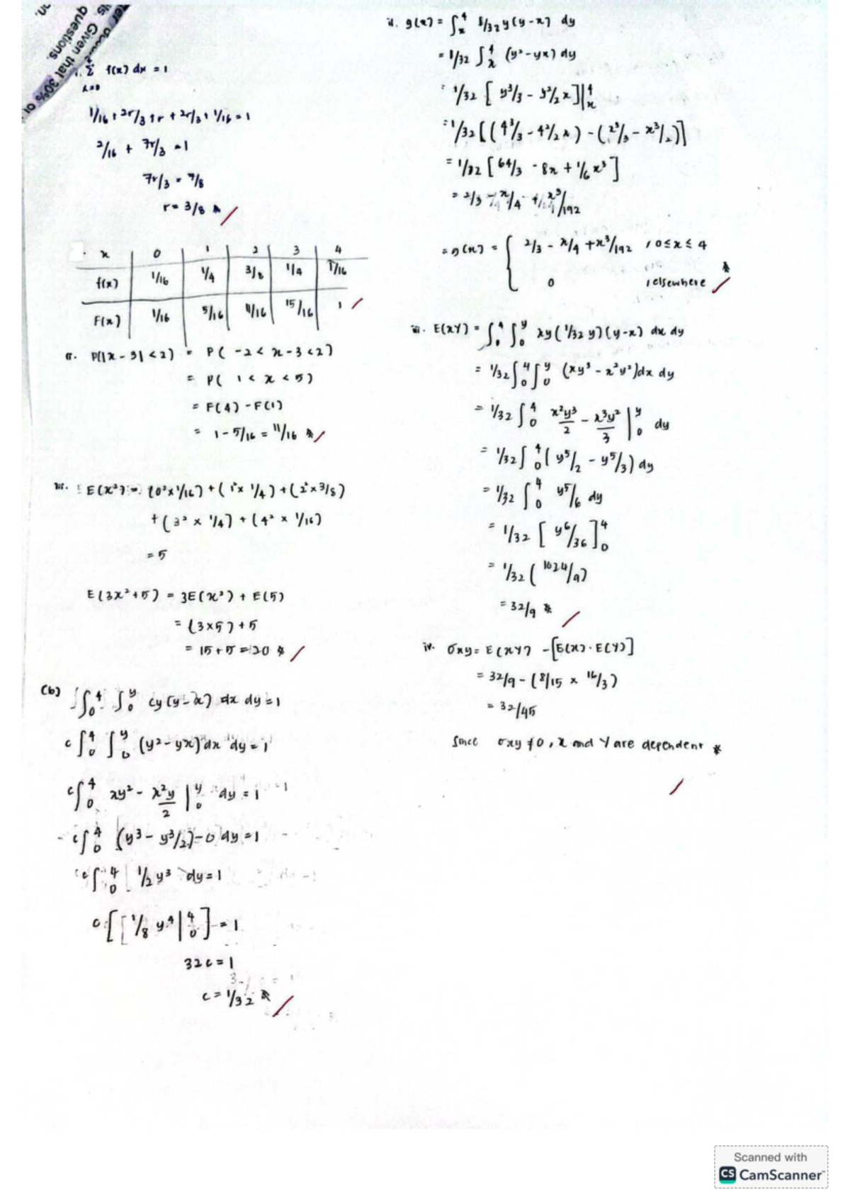 Final Exam Notes for Probability and Statistics (MATH 101) - Studocu