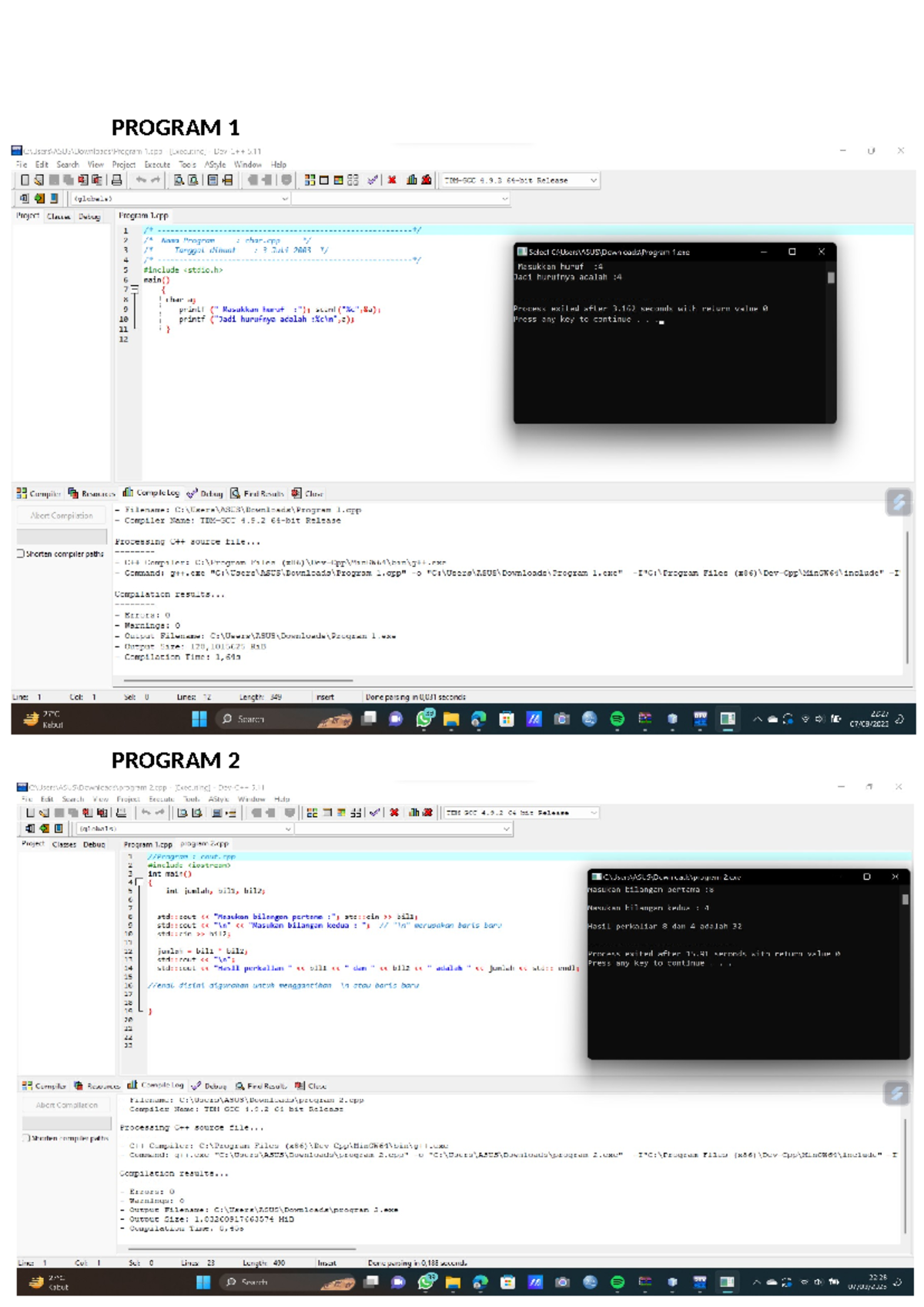 C++ Programming Assignments - Projects 1 to 4 (CS101) - Studocu