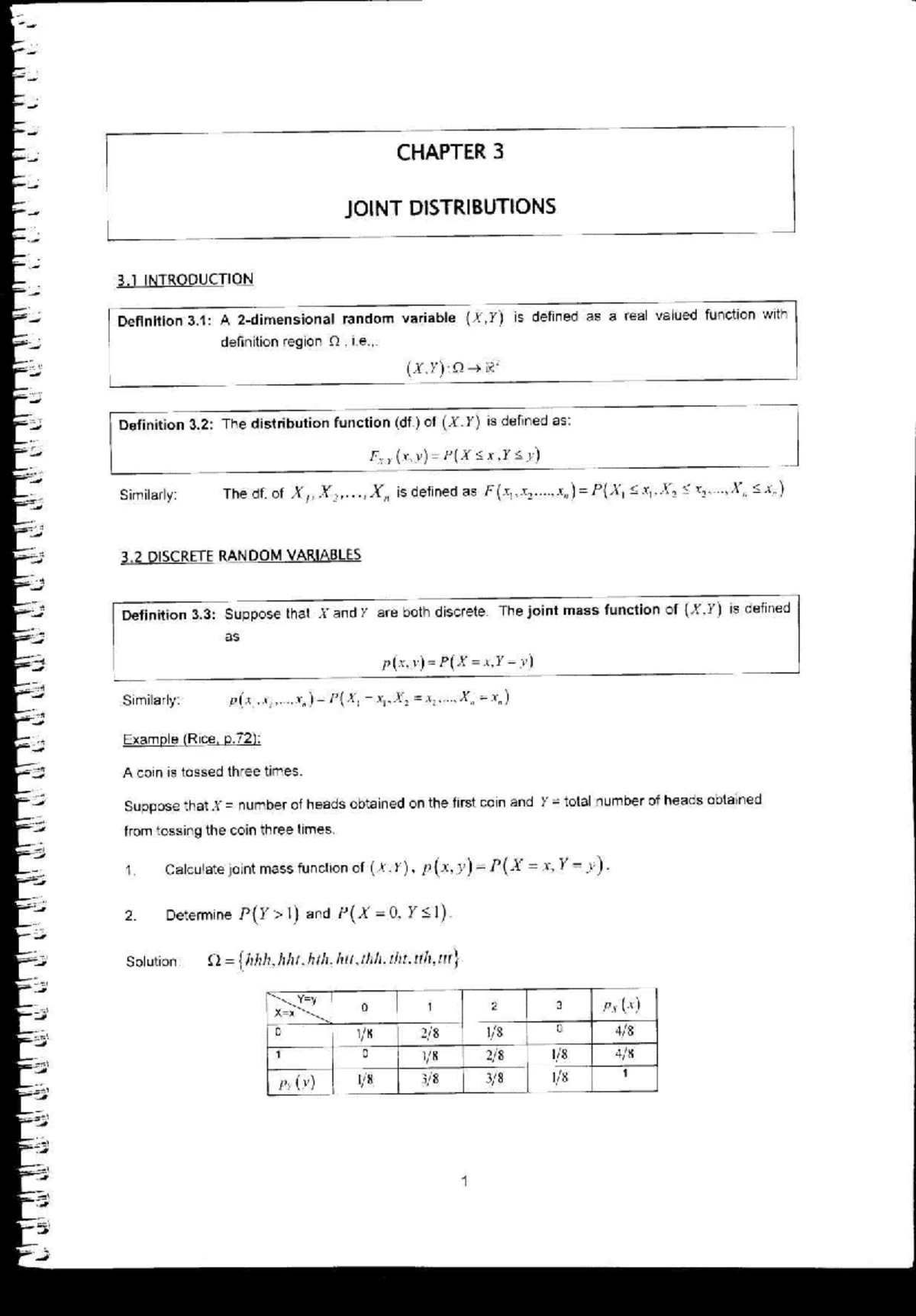 STTN215.1-1 Probability and Sampling Theory Exam Instructions 2024 ...