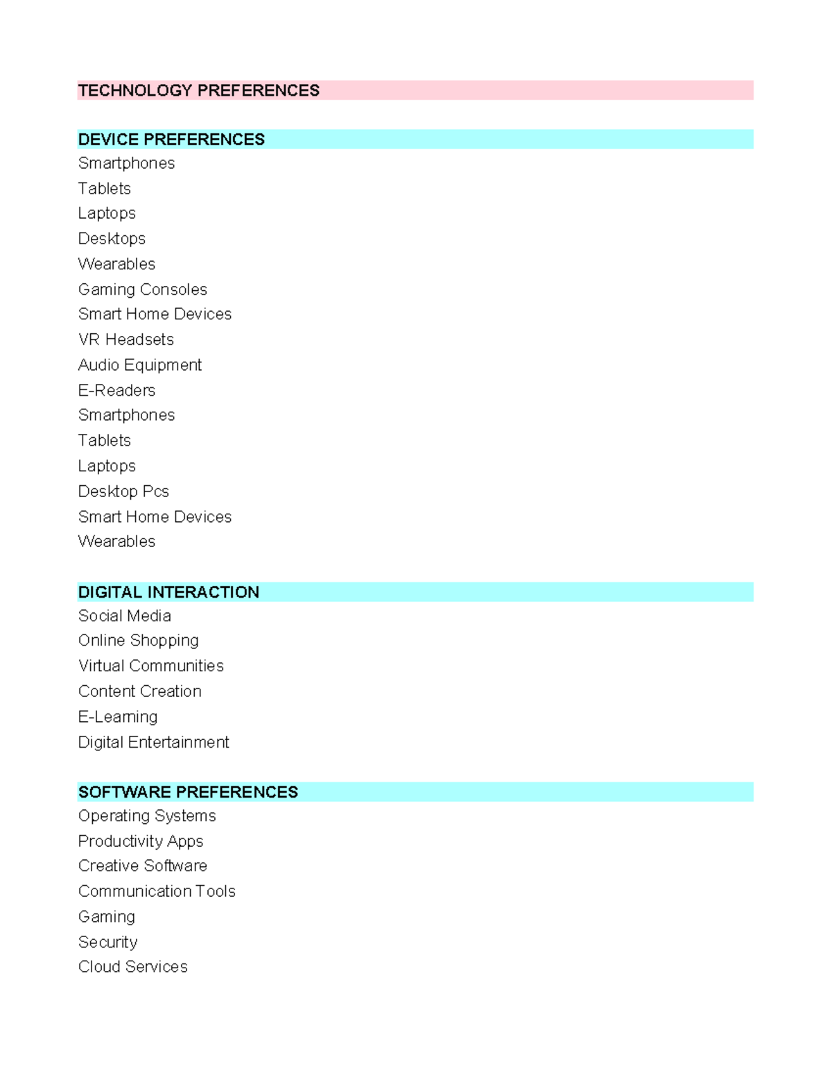 Technology Preferences & Device Usage Insights: Digital Engagement ...