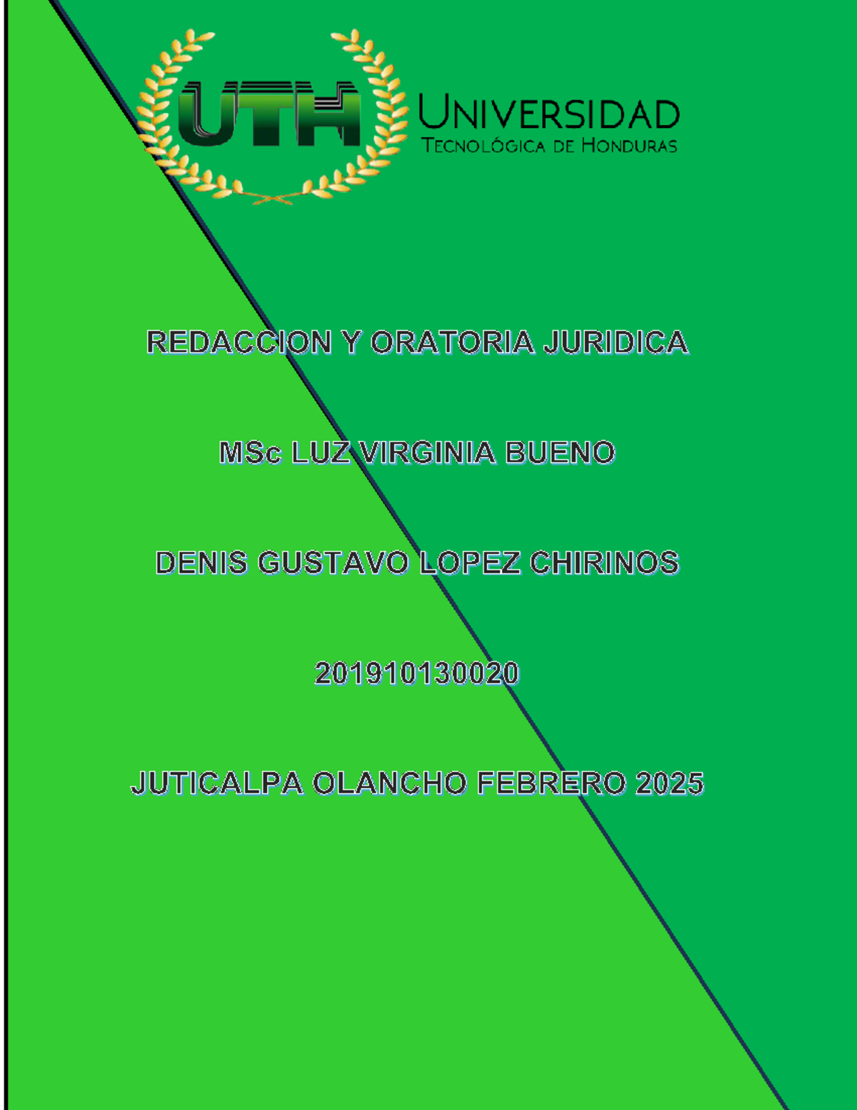 Ensayo sobre la Importancia de la Oratoria en el Derecho - INFORMATICA ...