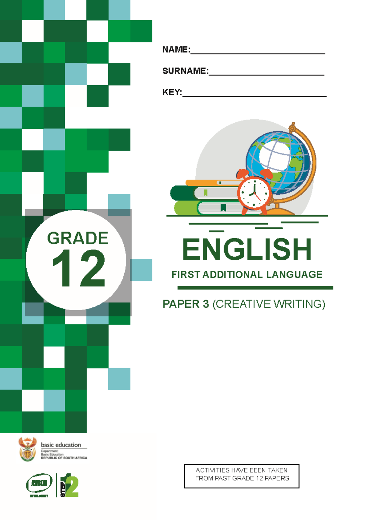 Grade 12 English Integrated Language Learning Self-Study Guide