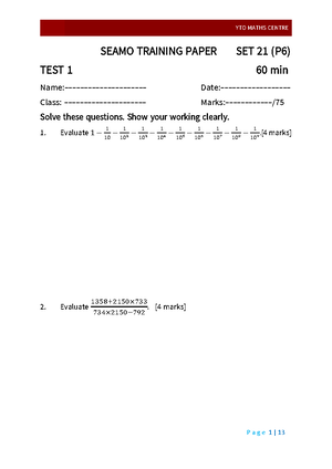 Wrm y11 spring b1 multiplicative reasoning foundation assessment ...