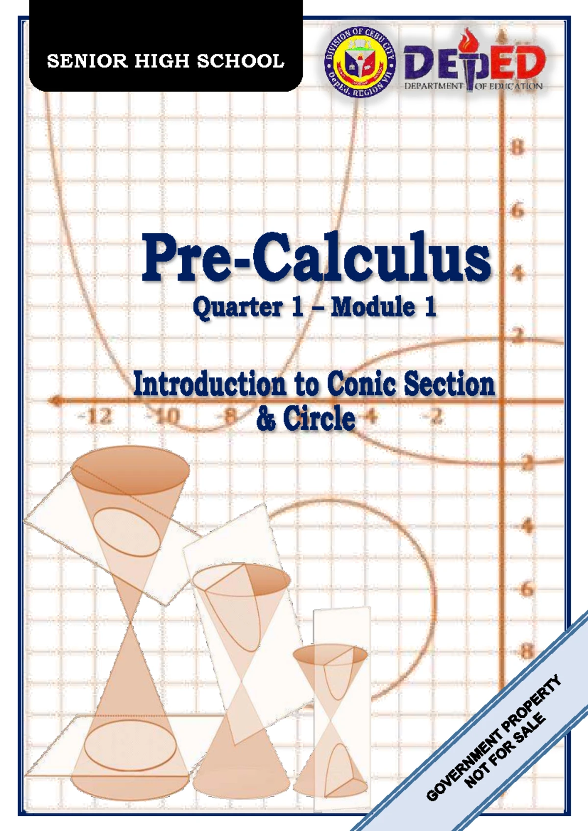 Grade 11 Precalculus Q1 Module 4: Hyperbola & Standard Equation - Studocu