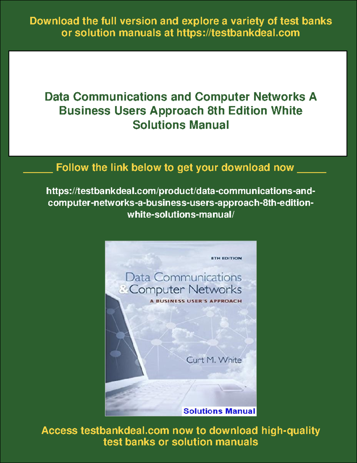 12997 - Data communications and computer networks a business users ...