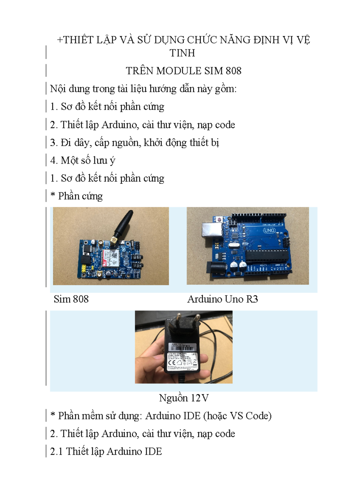 Tài liệu hướng dẫn GPS - +THIẾT LẬP VÀ SỬ DỤNG CHỨC NĂNG ĐỊNH VỊ VỆ ...