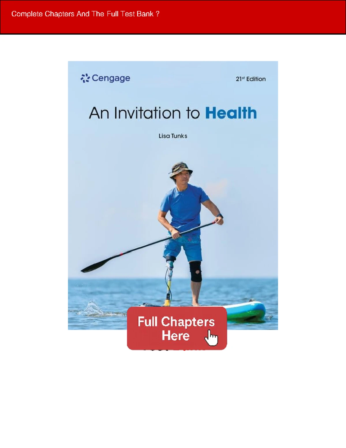 Test Bank for An Invitation to Health (Brief Ed.) 13th Edition