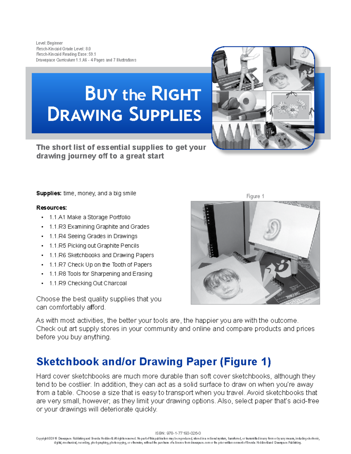 Drawspace 1.1.A6: Essential Drawing Supplies for Beginners - Studocu