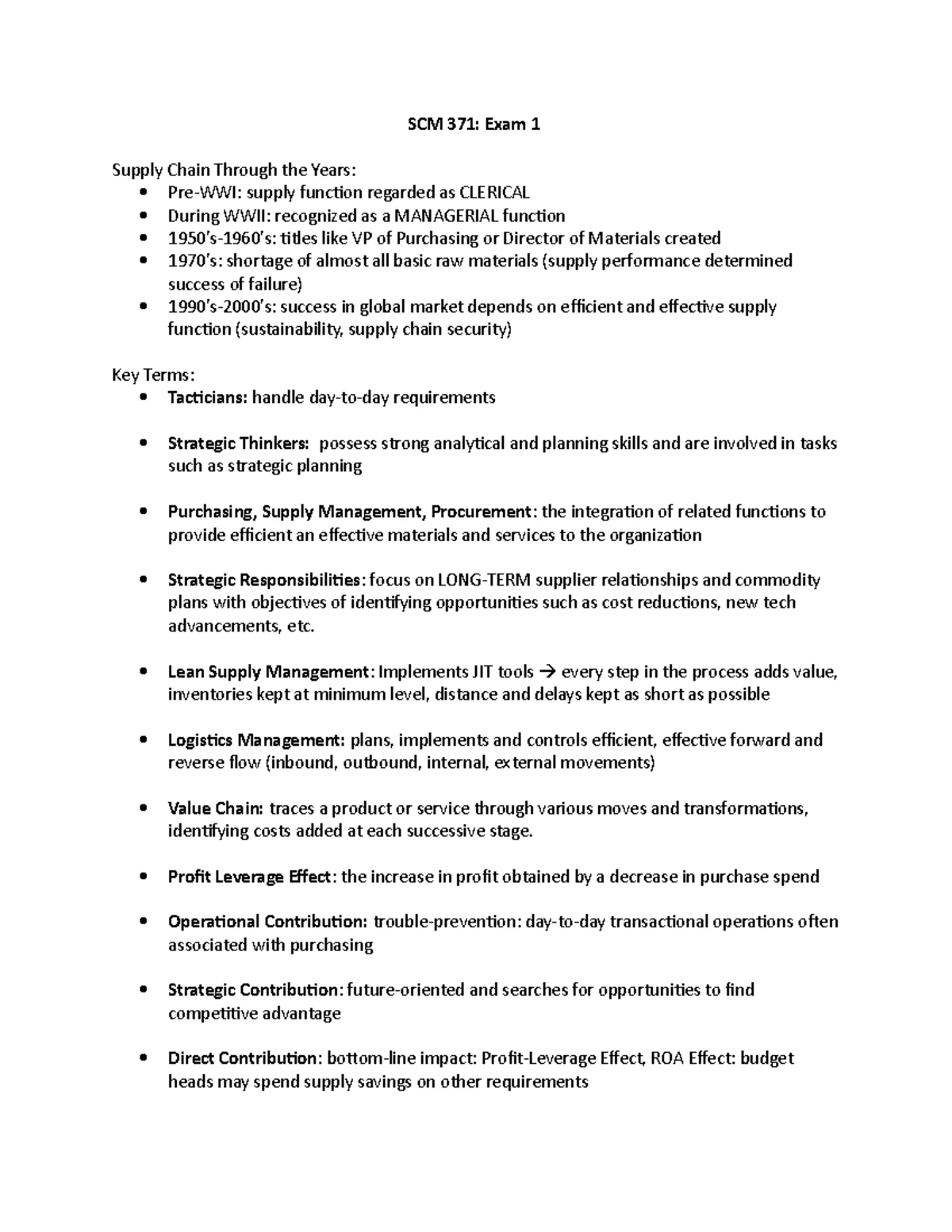 371SP23 PDF Final (11-16) Student Study Guide 4-25-23 - Chap 10 ...