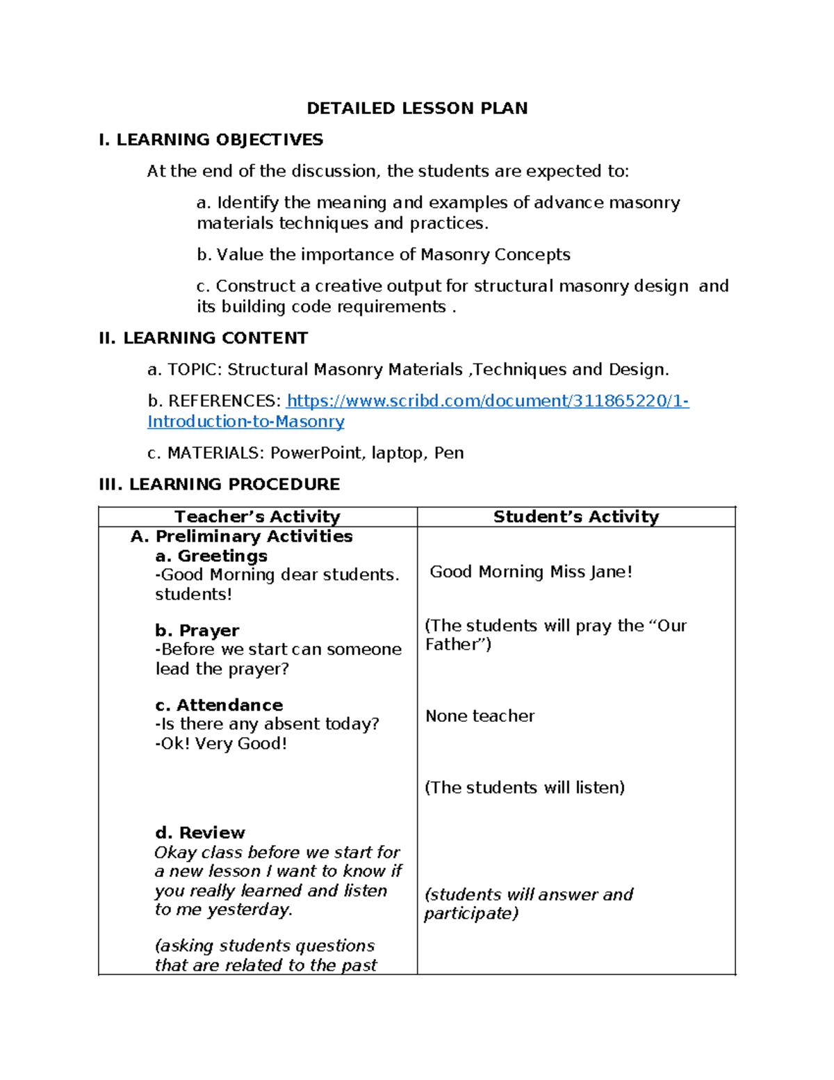 Inbound 9057048653816404538 - DETAILED LESSON PLAN I. LEARNING ...