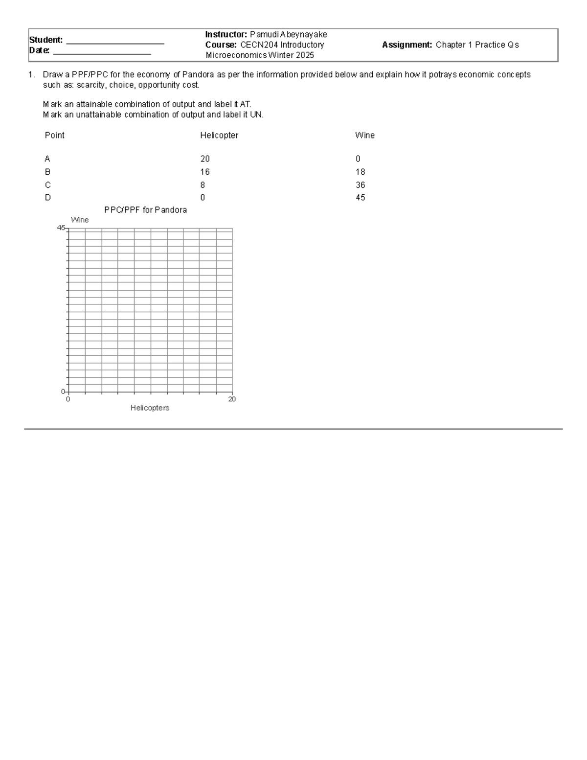 Chapter 1 Practice Qs-1-2 - 1. Student: _____________________ Date