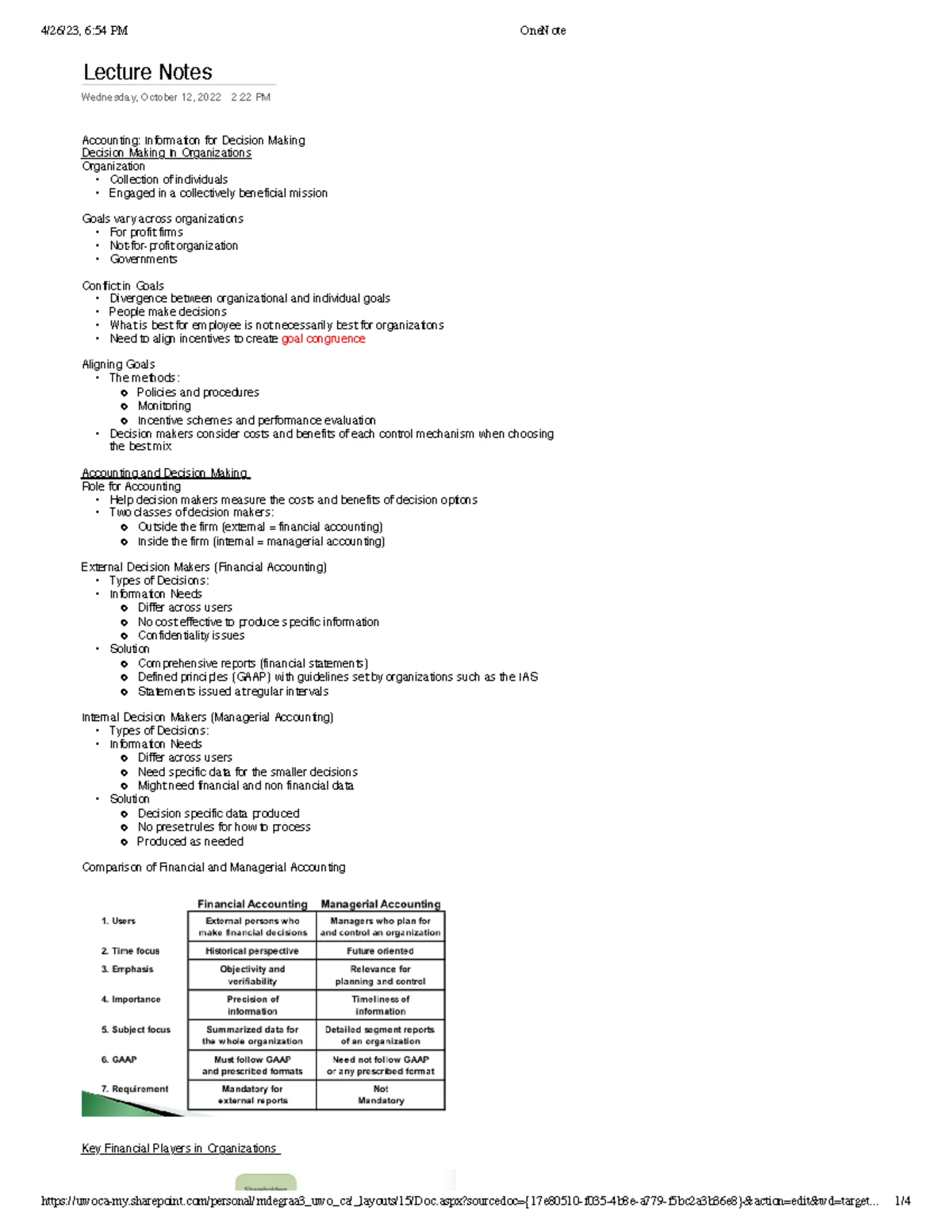 MOS 1021 - Lecture 1 - Lecture notes Wednesday, January 18, 2023 1:52 ...