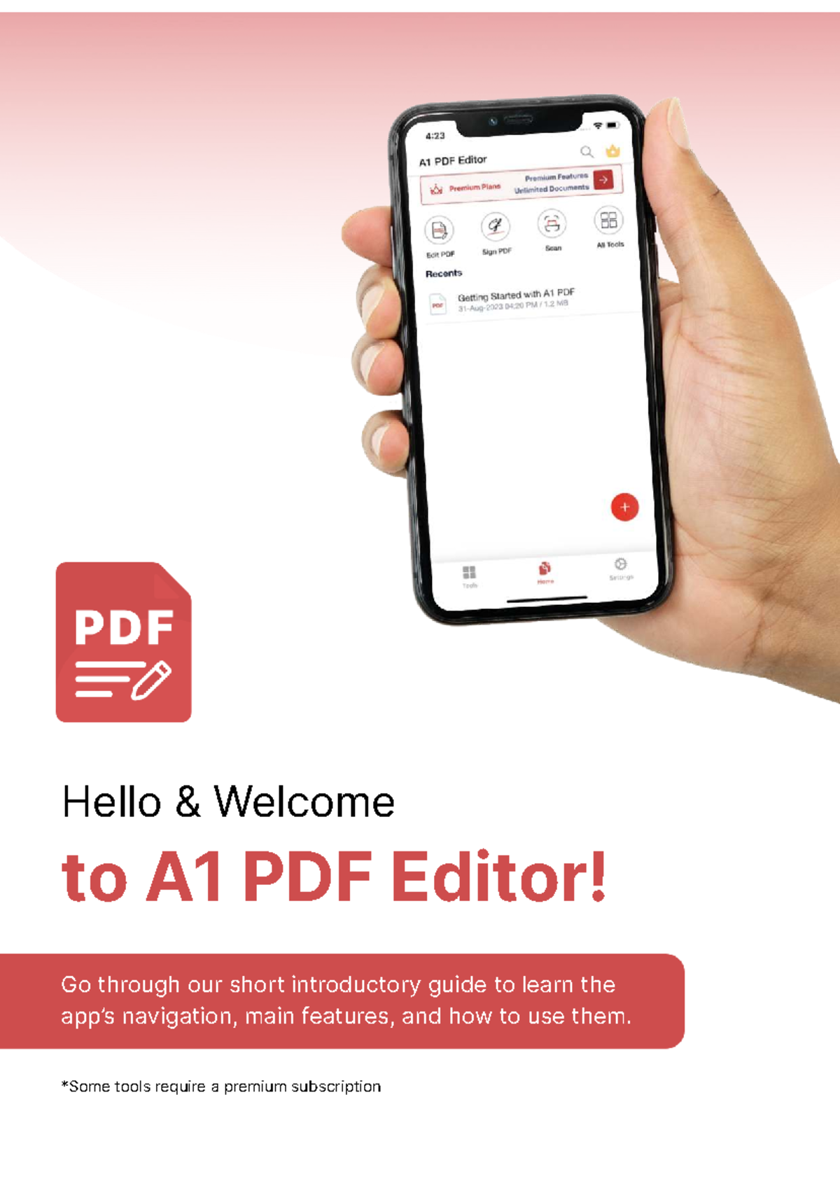 Getting Started with A1 PDF Editor: A Quick Introductory Guide - Studocu
