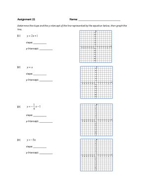 Math 0104.0314 Test 1 Review SP22 - 0104 Test 1 Review Name