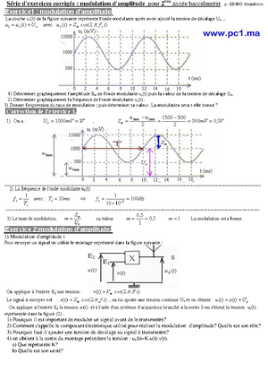 Thermodynamique : Premier et Second Principes - Physique I (BCG-S1 ...