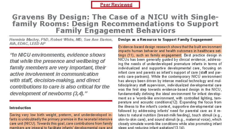 Design Recommendations for Family Engagement in NICU: A Case Study of ...