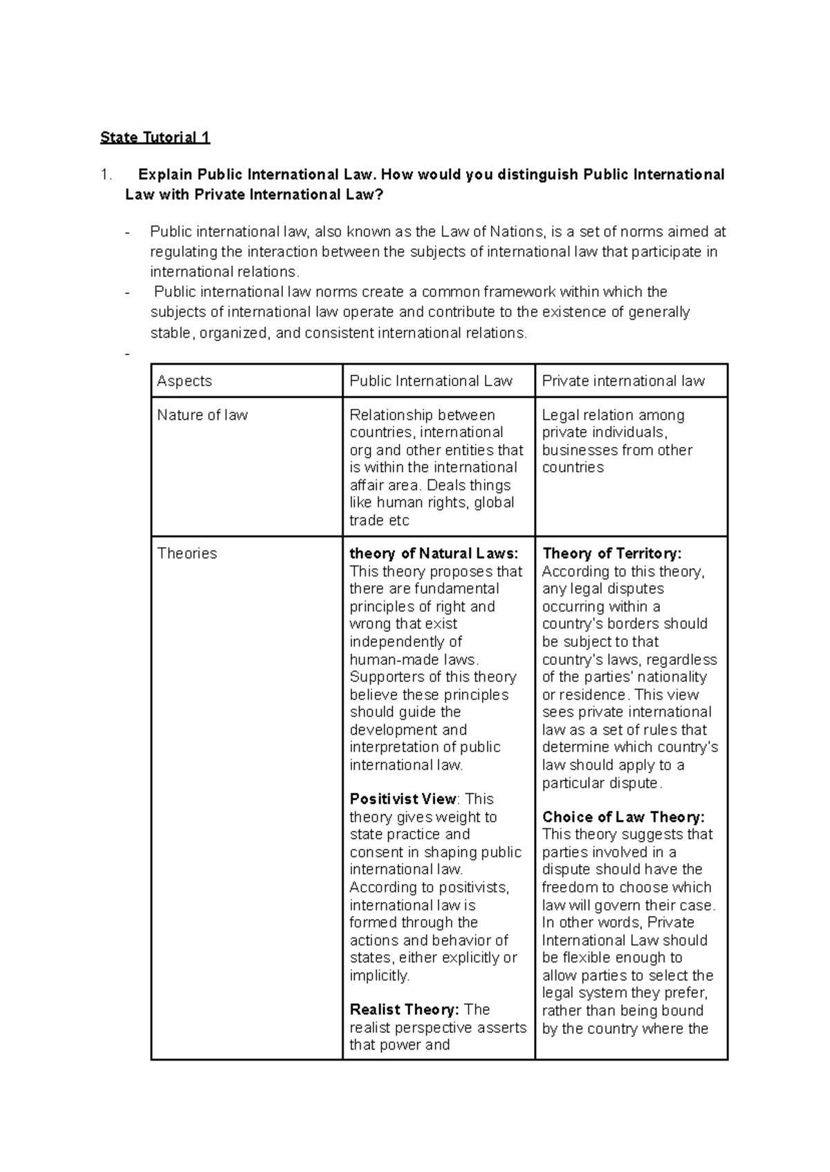 PIL Tutorial 1: Distinguishing Public and Private International Law ...